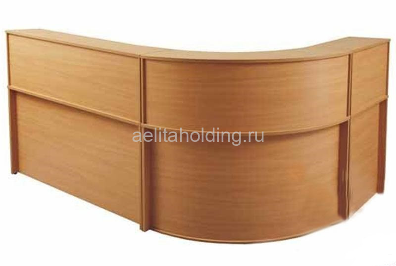 Стойка ресепшн "Эдем" 2100х1600х1170 Бук