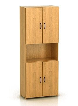Шкаф высокий (740х390х2002) (ШФ14+ДФ13*4)