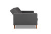Диван Finsoffa BERUS (Берус) с кв.подушками 410-410 (2 шт.) 2140х900х860, сп.место 1900*1140