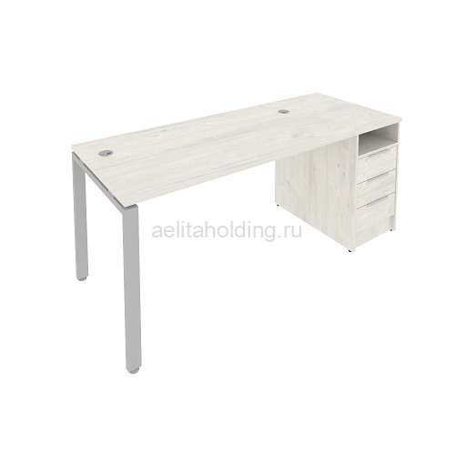 Рабочая станция с опорной тумбой  2012х720х750   